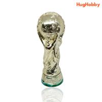 ราคา [มือ2 ไม่ค่อยสวยนัก] ถ้วยฟุตบอลโลกจำลอง 24 cm วัสดุเรซิ่น (22570655068)