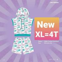 ราคา BabyLovett Line Friends XL=4T ของใหม่ พร้อมส่ง (22236373992)
