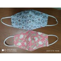 ราคา ผ้าปิดจมูกผ้าคอตตอน3ชั้น (6728311656)