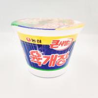 ราคา บะหมี่กึ่งสำเร็จรูปเกาหลีนำเข้านงชิมบะหมี่ชามเนื้อรสเผ็ด 110 กรัมถ้วยใหญ่เกาหลีบะหมี่กึ่งสำเร็จรูปร (24138719664)
