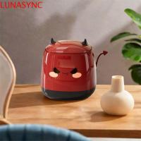 ราคา ลูน่าซิน ถังขยะแบบเคาน์เตอร์, ถังขยะขนาดเล็กลายการ์ตูนดีไซน์เรียบง่าย, พลาสติกน่ารักพร้อมฝาปิดถังขยะตั้งโต๊ะสํานักงาน (43715382099)