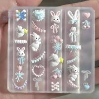 ราคา [Keepgaiety-t] ลูกไม้ Bowknot Bunny 3D แม่พิมพ์ซิลิโคนตกแต่งเล็บเล็บ DIY ออกแบบซิลิโคนเล็บแม่แบบเล็บแม่พิมพ์ [ใหม่] (42167735242)