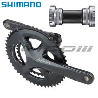 ราคา Shimano Sora Road จักรยานพับ FC-R3000 29 ความเร็ว Hollowtech II Crankset 50-34T BB-RS500 ขายึดด้านล่าง 170 มม. (26891266166)
