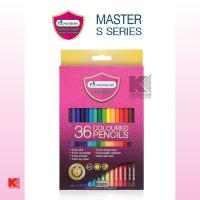 ราคา MasterArt สีไม้ Premium Grade 36 สี โลโก้ชมพู (3934710673)