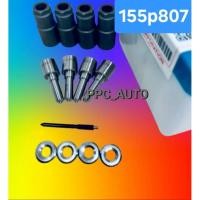 ราคา หัวฉีด​ 155p807 หัวฉีด​ใส่ไทเกอร์ tiger D4D เครื่อง 3000 1kd ชุด​ ปลาย​ 4 ตัว​ +แหวนแท้+ปลอกแท้ ครบชุด เบอร์ 807 (27533396820)