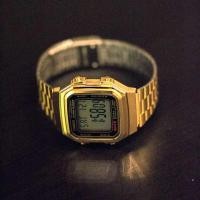 ราคา Casio นาฬิกา วินเทจดีไซน์ เรือนทอง สุดฮิต รุ่น A178WGA-1ADF - มั่นใจ ของแท้ 100% ประกันศูนย์ 1 ปี (9354449409)