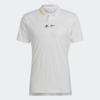 ราคา Adidas เสื้อเทนนิสผู้ชาย London FreeLift Polo Shirt | White/Impact Yellow ( HC8537 ) (21629738064)