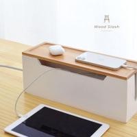 ราคา Wood Slash Decor กล่องเก็บสายไฟ ขนาด 12x37x12.5 cm สีขาว (14199763137)