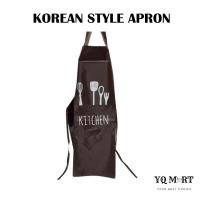 ราคา ผ้ากันเปื้อนสไตล์เกาหลีผ้ากันเปื้อนกันน้ําผ้ากันเปื้อนครัวพร้อมกระเป๋าด้านหน้า (43814897647)