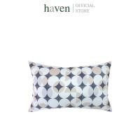 ราคา Haven หมอนหนุนใยสังเคราะห์ Graphic Mix น้ำหนักใย 900 กรัม สีน้ำเงิน ขาว (29965977203)