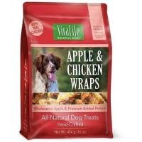 ราคา Vitalife All Natural Dog Treats Apple & Chicken Wraps ขนมระหว่างวันสำหรับสุนัข454 กรัม (6719327629)