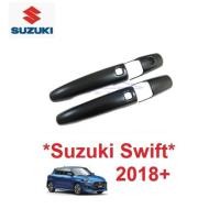 ราคา รุ่นTop ครอบมือจับประตู Suzuki swift 2018 - 2020 สีดำด้าน ซูซูกิ สวิฟ Smart Key ครอบมือเปิดประตู ครอบมือดึง ครอบมือจับ (28322555376)