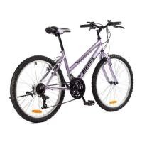 ราคา ALEOCA จักรยานเสือภูเขา MTB รุ่น Campagna ล้อ 24 นิ้ว, 18 สปีด (สีม่วง/ดำ) (286175804)