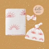 ราคา ชุดทารกแรกเกิด ผ้าห่มห่อตัวเด็ก ผ้าห่อตัวมัสลินซัน / ผ้าห่อตัวทารก / ผ้าห่มเด็ก / ผ้าห่อตัวดวงอาทิตย์ / ผ้าห่อตัวทารก / ผ้าห่มเด็ก (24287474345)