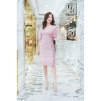 ราคา เดรสลายไทย ชมพู ป้ายFairy Angel (3686882358)