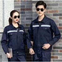 ราคา ช่างกลโรงงานแขนยาว เสื้อช่าง ช่างไฟฟ้า ช่างยนต์ ช่างเชื่อม มีแถบสะท้อนแสง เสื้อทำงาน เสื้อยูนิฟอร์ม (14218209305)