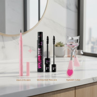 ราคา ชุดคิ้วและมาสคาร่าทั้งชุดกันน้ำ รวมถึงดินสอเขียนขอบตา และมาสคาร่า (40118696396)