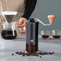 ราคา ที่บดกาแฟแบบมือหมุน แกนเหล็ก CNC แบบสองแกน เครื่องบดกาแฟแบบพกพาสำหรับใช้ในบ้าน (25944900188)