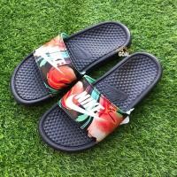 ราคา ของแท้!! W Nike Benassi Just Do it Print “Red Floral” (ราคาป้าย 1,300 บาท) (5571386979)