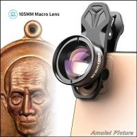 ราคา เลนส์มือถือมาโคร Max Macro 105 mm ซูมถ่ายรูปพระเครื่อง ดอกไม้ แมลง คิ้ว ขนตา ถ่ายวิดีโอ เซลฟี่ได้ (22770981861)