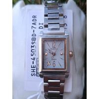 ราคา นาฬิกาข้อมือผู้หญิง CASIO SHEEN รุ่น SHE-4503SBD-7ADR (28072608021)