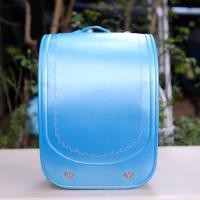 ราคา กระเป๋านักเรียนญี่ปุ่น randoseru สีฟ้าใบใหญ่ made in japan (29374917517)