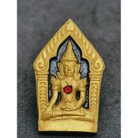 ราคา ครูบากฤษณะ สวนพุทธศาสตร์ พระขุนแผน เจ้าสัวเฮง เฮง รวย รวย ฝังตะกรุดเงิน 2 ดอก KA1037 (29473604798)