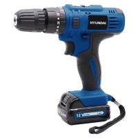 ราคา สว่านไร้สาย (พร้อมแบตเตอรี่) HYUNDAI HD-691H 12 โวลต์ (17575407862)