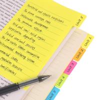 ราคา Eagle Divider Sticky Notes Self-Stick Lined Note Tabs Bookmark Index 60 Ruled Notes ต่อแพ็ค (29822756917)