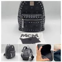 ราคา MCM กระเป๋าเป้ หมุด สีดำ (23317412630)