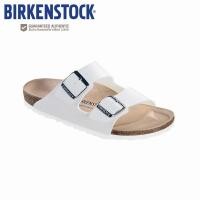 ราคา BIRKENSTOCK Arizona BF White รองเท้าแตะ Unisex สีขาว【ของแท้ 100 %】 (25535245309)