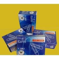 ราคา [♥สินค้าพร้อมส่ง♥]คลิบเสียบ ลวดเสียบกระดาษ ORCA คลิปหนีบกระดาษ แบบกลม No.1 ขนาด 33 มม. (28462251087)