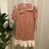 ราคา เดรสยาว ลายสก๊ตแดงขาว น่ารักมากๆ❤️ แบรนด์ Bo Rich Ta (23355259682)