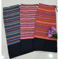 ราคา ผ้าถุงทอลาย ผ้าถุงป้าย ผ้าซิ่นทอลาย ราคาถูก (4002231445)