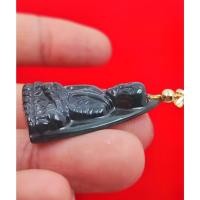 ราคา เครื่องราง จี้หยกหลวงปู่ทวด หยกพม่าแท้ คุ้มครอง แคล้วคลาด ปลอดภัย พร้อมส่ง (25440966119)