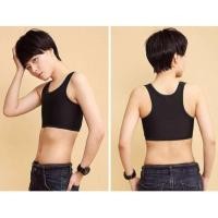 ราคา เสื้อกล้ามทอม เสื้อทอม รุ่นครึ่งตัว ปรับได้ 3 ระดับ Tank top for ladyboys (เป็นสเตย์ด้านหน้า) เสื้อกล้ามทอม เสื้อทอม (5459204526)