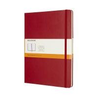 ราคา Moleskine Classic Notebook Hard Cover, Wide Ruled, Xl Size (19Cm X 25Cm), สีแดง Qp090F2 (43765646848)