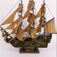 ราคา เรือไม้จำลองรุ่นสำเภาทรงจีนเก่าโบราณขนาด 70เซนติเมตร (762197994)