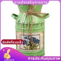 ราคา เฟอร์นิเจอร์และของตกแต่งบ้านวินเทจ แบบสไตล์ชนบท หม้อ ถังเหล็ก แจกันดอกไม้ สำหรับแต่งงาน (43218189987)