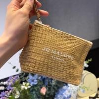 ราคา โจ มาโลน กระเป๋าฟาง กระเป๋าเครื่องสําอาง ทอผ้า งานฝีมือ คลัทช์ กระเป๋าเก็บของแบบพกพา กระเป๋าใส่เหรียญ เคาน์เตอร์ (29239520095)