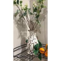 ราคา แจกันเซรามิควินเทจ รูปทรงปากกว้างสวยมีมิติ แจกันเซรามิควินเทจ ทรงสวยมีมิติ ขนาด 8“ สไตล์ วินเทจ ลวดลายสวยงาม (26125967377)