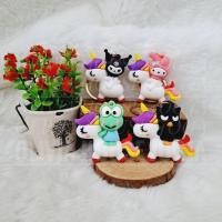 ราคา GANTUNGAN Kuromi พวงกุญแจยางยูนิคอร์น Badtmaru พวงกุญแจ Keropi พวงกุญแจ My Melody พวงกุญแจยาง (42155718421)
