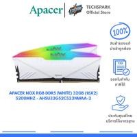 ราคา Apacer NOX RGB DDR5 (White) 32GB (16x2) 5200MHz - AH5U32G52C522NWAA-2 (27586204414)