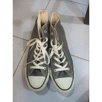 ราคา รองเท้าConverse All star ข้อสูงสีเทาเบอร์5.5us ไซส์38 มือสองสภาพดีแท้100% (18291356240)