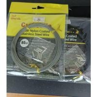 ราคา สายสลิงจระเข้ สายสลิงตกปลา พร้อมสลิปเบอร์ (18026892540)