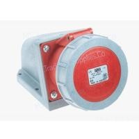 ราคา Haco 67CEE532 เต้ารับทรงเฉียงพร้อมกล่อง ชนิดกันน้ำ Flanged Socket Sloping 15° 6h with Gasket To IEC 309 Watertight IP67 (22639379380)