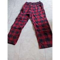 ราคา กางเกงขายาวลายสก๊อต ขนาด S มือสอง (29150182714)