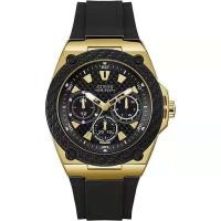 ราคา GUESS Legacy Quartz Black Dial Men's Watch W1049G5 45mm W1049G2 W1049G6 W1049G3 (41853968847)