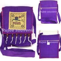 ราคา กระเป๋าผ้าฝ้าย สายสะพายปรับได้ (8019586786)
