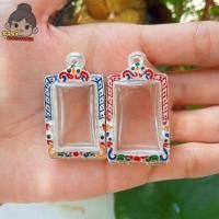 ราคา กรอบพระเงินผสม กรอบพระสมเด็จเล็ก | ใส่ปากน้ำรุ่น6 | กว้าง2.0*สูง3.0ซม.(ขนาดจอกระจก) (22652162836)